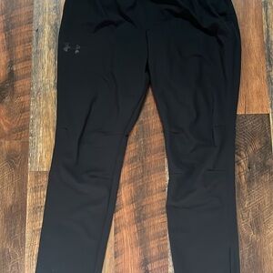 Under Armour Jet Black Performance Leggings
